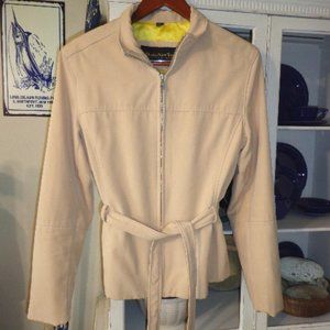Marc New York by Andrew Marc Jacket M Zip Closure Belt